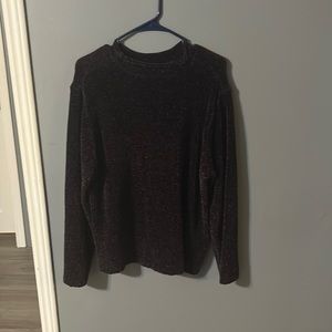 dark purple vintage sweater size m with few holes